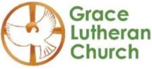 Image of a Dove to the left of the text Grace Lutheran Church
